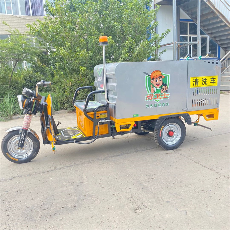 广东电动高压冲洗车CX700A（不锈钢箱体）